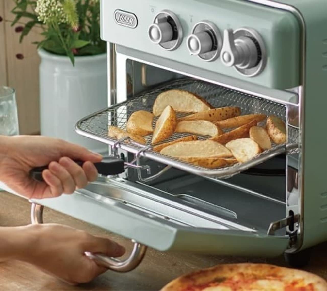 Toffee Non-Frying Oven Toaster" -- Crispy without Oil! Oven cooking, grilling, slow baking and fermentation