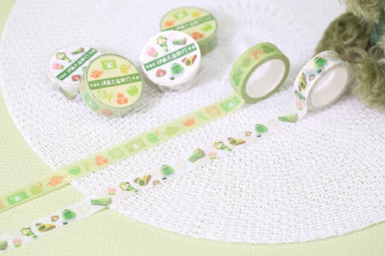 Ito Kuemon's New Masking Tapes -- Uji Green Tea Sweets and Uji Ochaya's Two Types at Uji Main Store and Other Stores