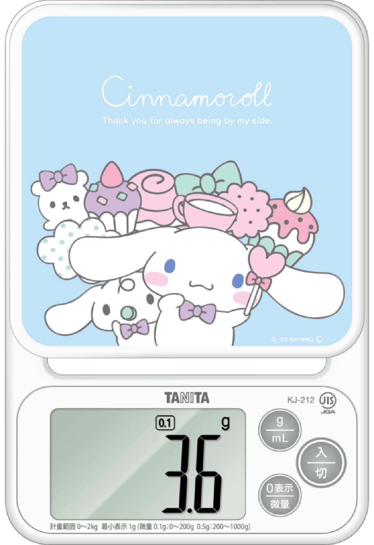 Tanita Cinnamoroll Bathroom Scale