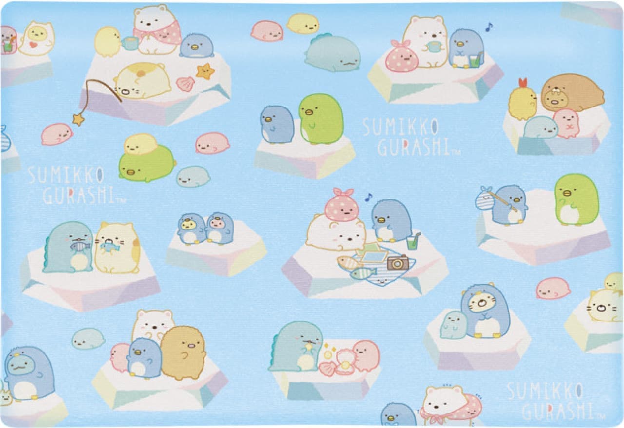 Ice Non Soft Fit Sumikko Gurashi" in limited quantities -- soft, non-freezing cold pillow with fluffy cover