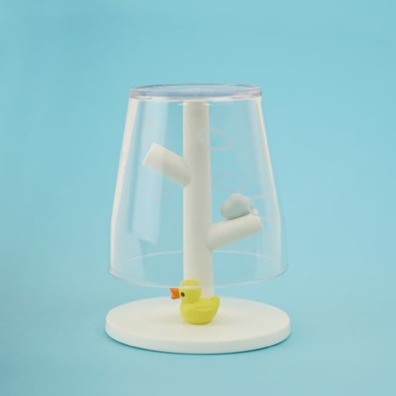 Mini Gargle Cup & Stand (Duck, Giraffe, Elephant)" Cute & Hygienic Storage! Mouthwash, gargle, for children