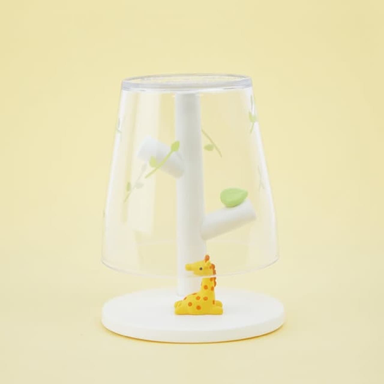 Mini Gargle Cup & Stand (Duck, Giraffe, Elephant)" Cute & Hygienic Storage! Mouthwash, gargle, for children