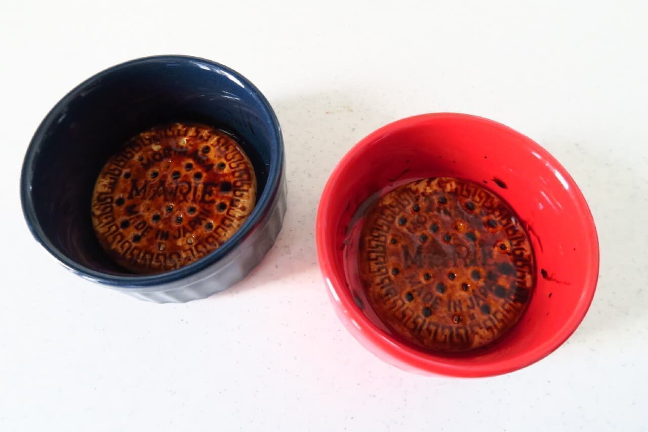 植木鉢ティラミスのレシピ -- オレオ・森永マリー使用 ココット×スコップ型スプーンが可愛い