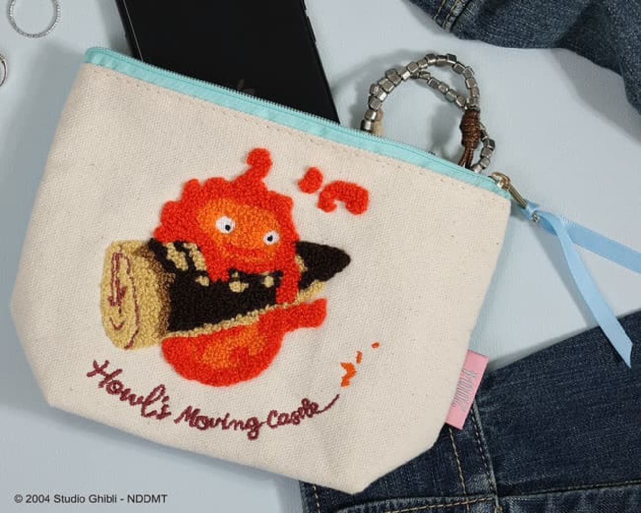 Full of Ghibli Acorn Republic Sagara Embroidery Pouch