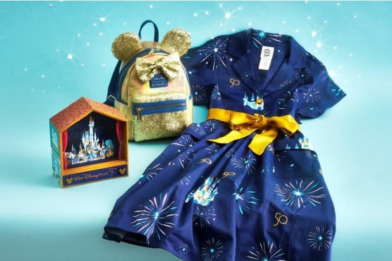 Walt Disney World Resort 50th Anniversary New Collection -- Gorgeous Music Box, One-Piece Dress, and Backpack