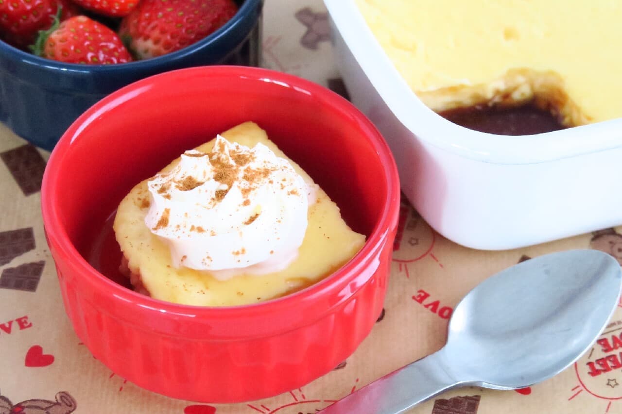 Rare cheesecake, custard pudding, and peanut cream pound cake -- 3 easy recipes made in an enamel container