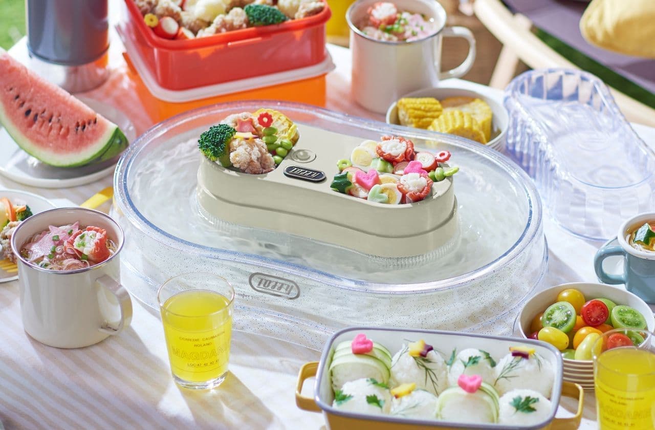 Toffy Sparkling Floating Somen Noodle Container