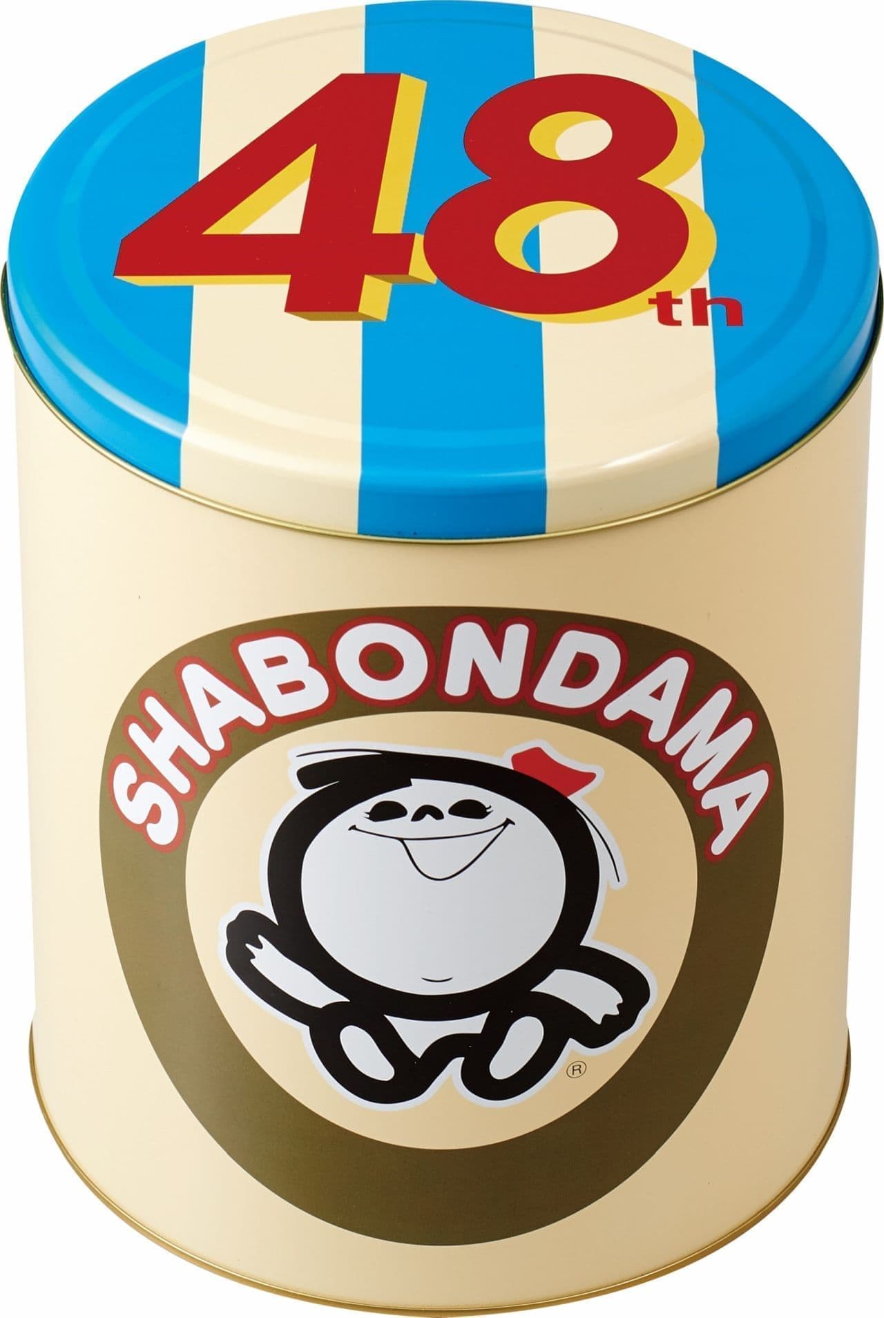 Shabondama Soap "48th Anniversary Can