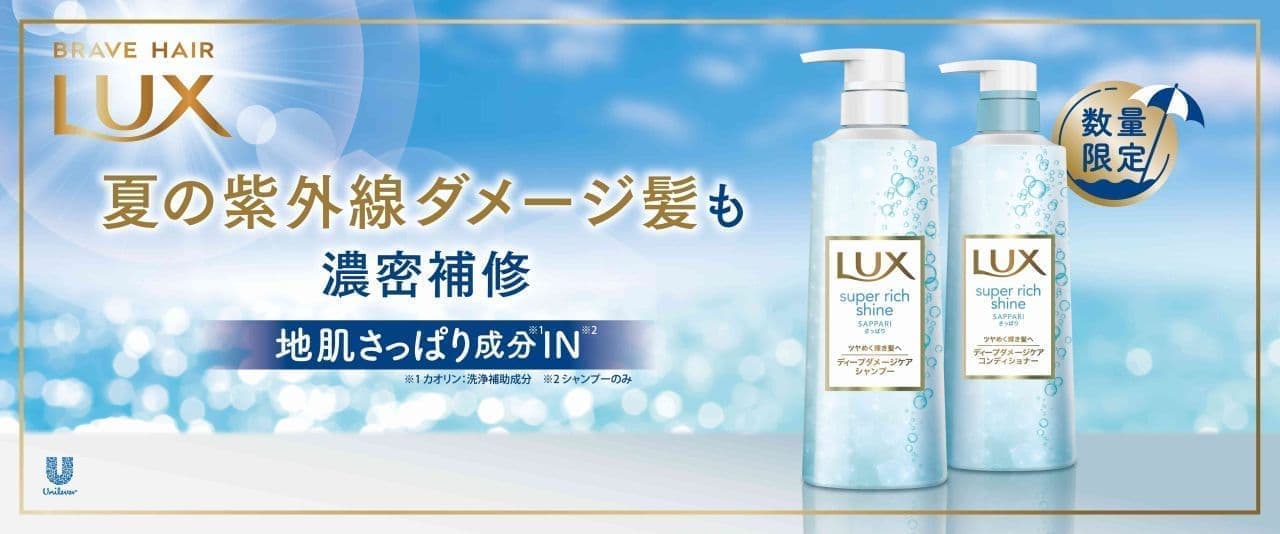 Lux Super Rich Shine Rinsing & Deep Damage Care Pump Pair