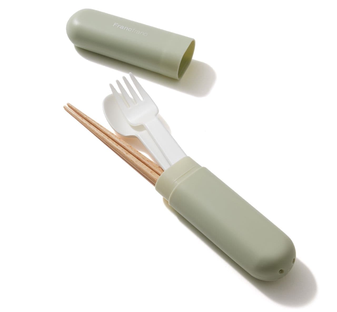 Francfranc "Portable Chopstick & Spoon Fork Set"
