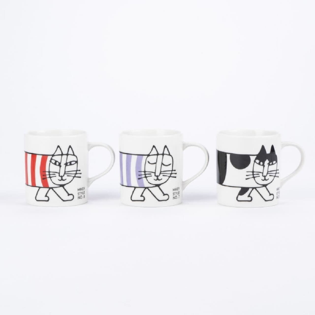 Mikey Style Mug Set of 3
