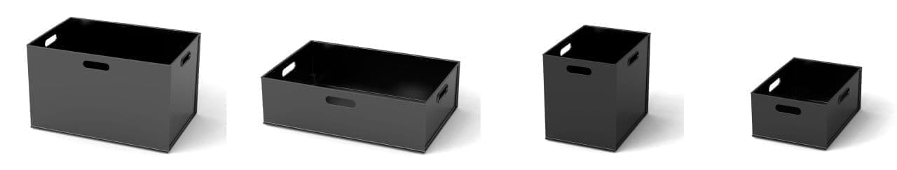Nitori "N in box" black color