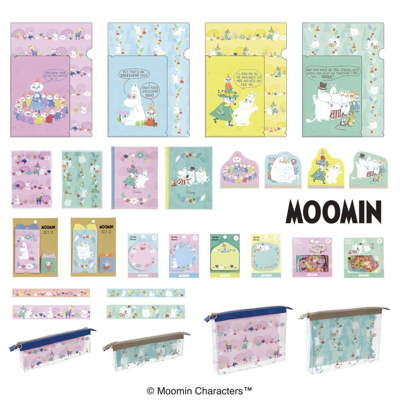 Moomin Stationery Series