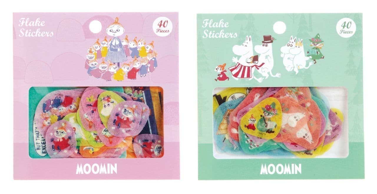 Moomin stationery series "Flake Seal