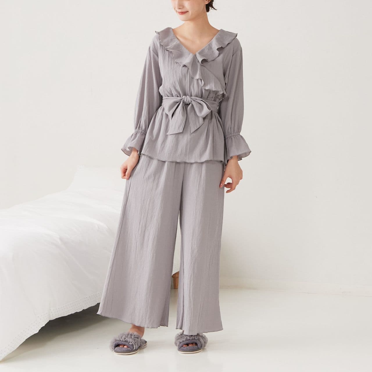 Francfranc "Yang Willow Cache Coeur Pajamas