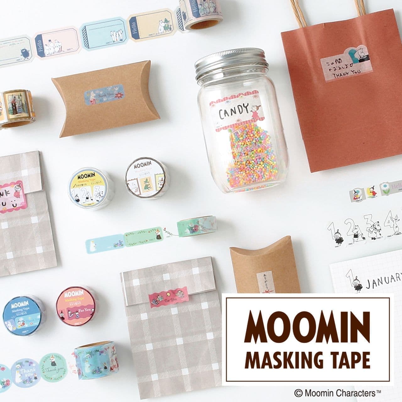 Moomin Masking Tape