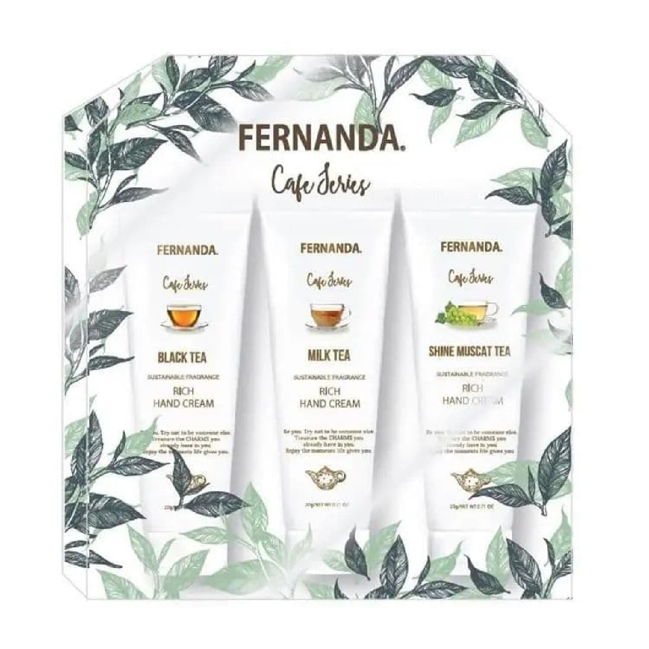 FERNANDA Tea Series Hand Cream Set