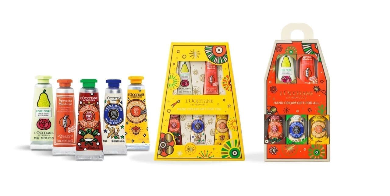 L'Occitane "Hand Cream GIFT FOR YOU" and "Hand Cream GIFT FOR ALL