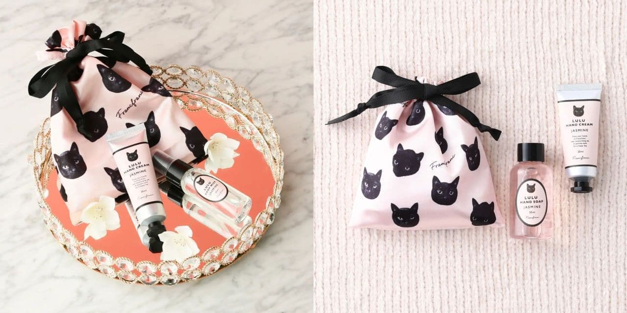Francfranc "Lulu Hand Cream Gift Set Cat S/Lulu Hand Care Gift Set Cat XS
