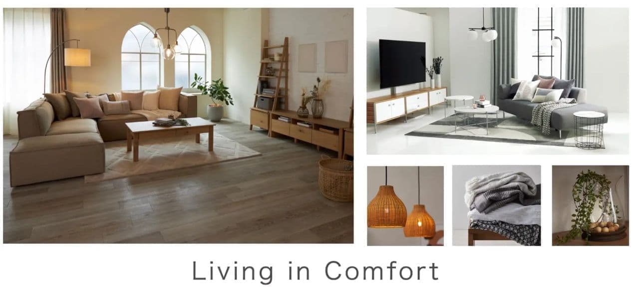 Nitori New Collection "Living in Comfort
