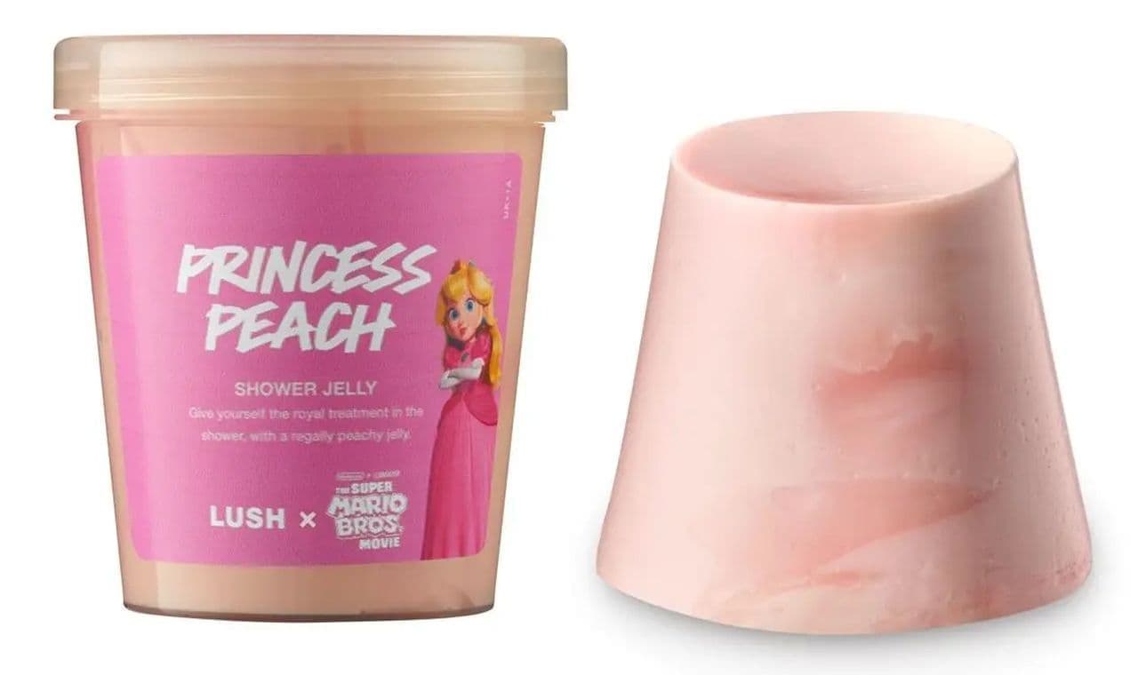 LUSH "Princess Peach Shower Jelly