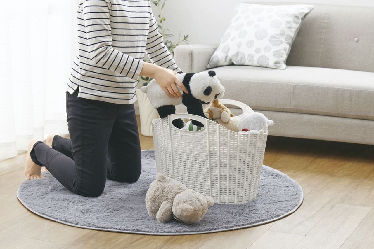 Nitori "Foldable Laundry Basket