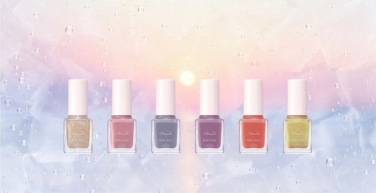 Seven-Eleven "Paradoo Mini Nail Polish" new colors for spring and summer