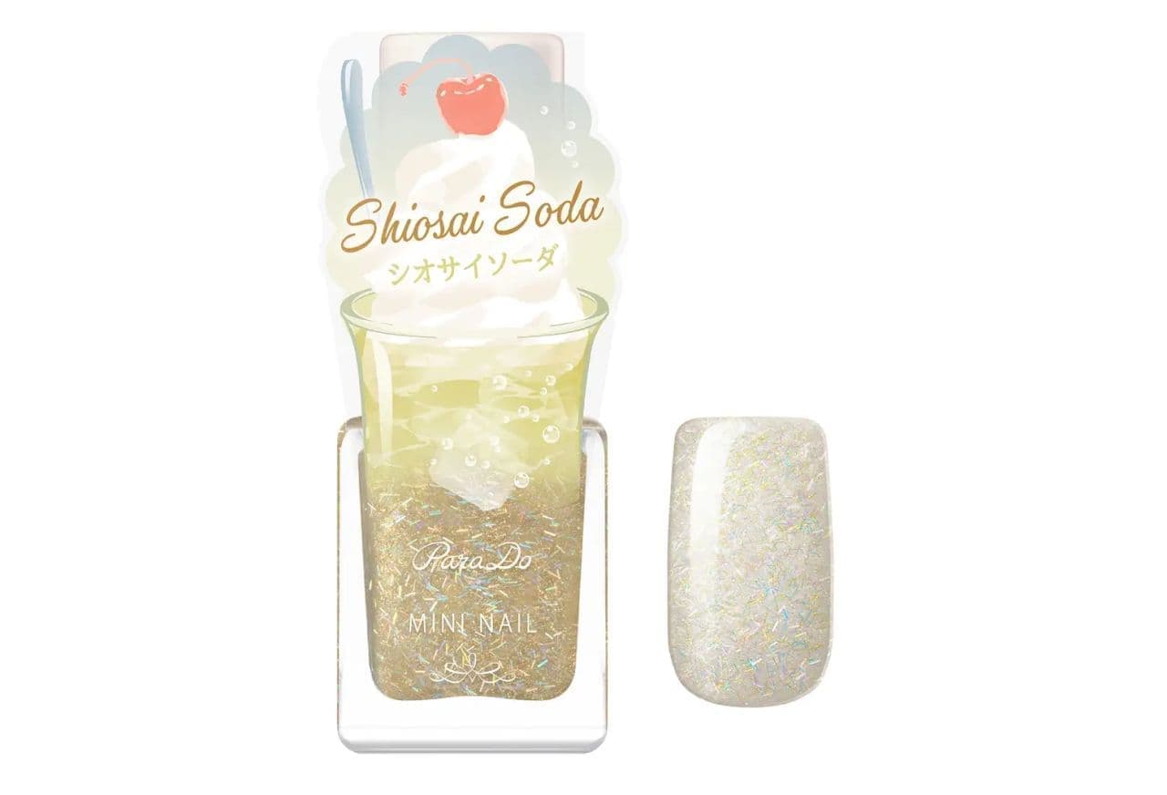 Seven-Eleven "Paradoo Mini Nail Polish" new colors for spring and summer