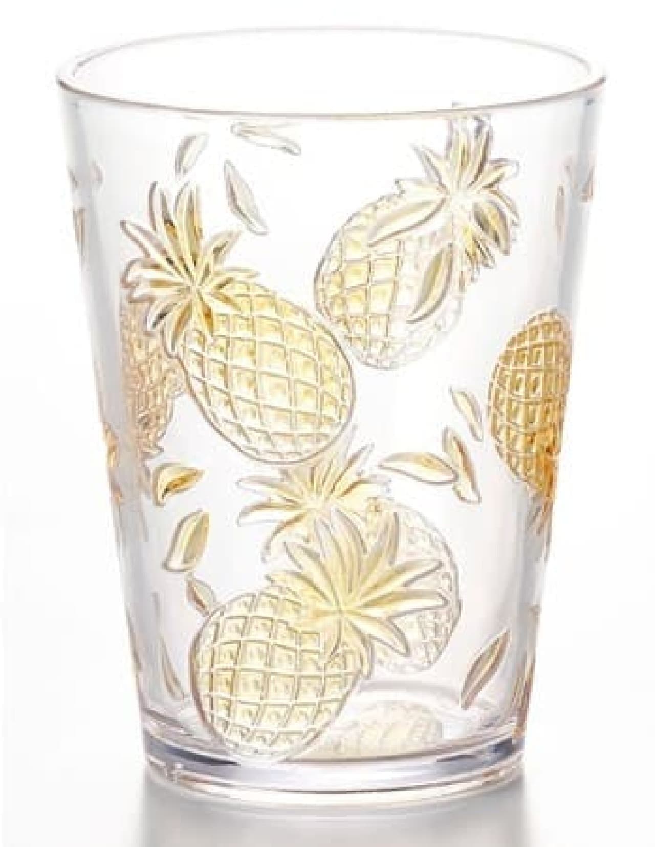 Nitori pine pattern tumblers and placemats are now available! Popular Aurora tumbler new color