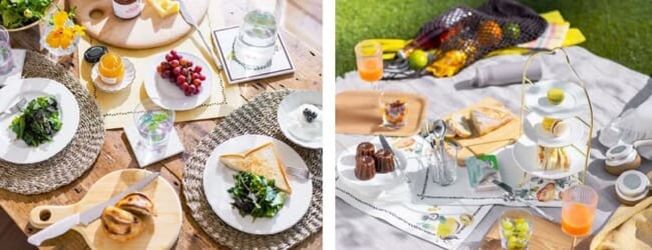 New Summer Series from Nitori Deco Home - Make your home or picnic adorable! Fruit motif tableware, bedding, etc.