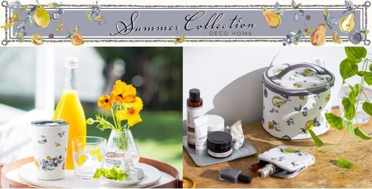 New Summer Series from Nitori Deco Home - Make your home or picnic adorable! Fruit motif tableware, bedding, etc.
