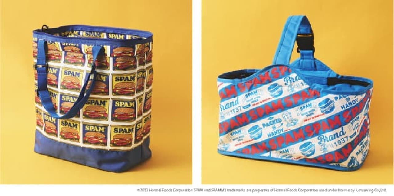 Luncheon Meat SPAM BRAND×212 KITCHEN STORE Collaboration Spam can design kitchenware! Eco-bags too!
