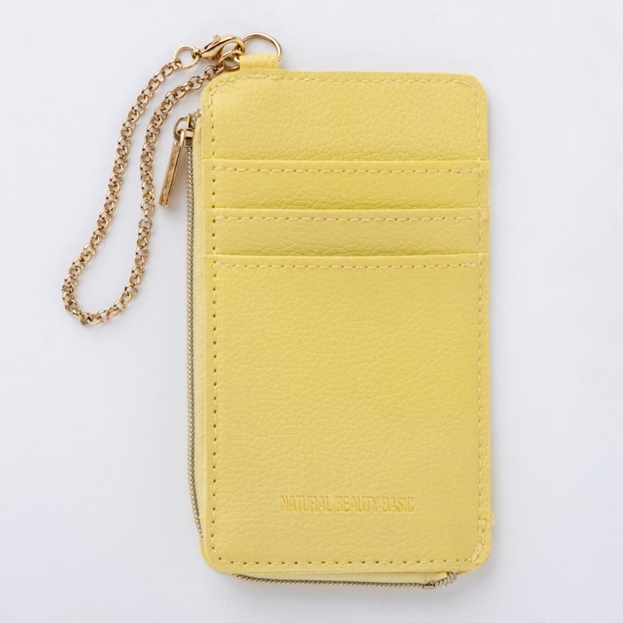 NATURAL BEAUTY BASIC Smartphone shoulder book with removable card case that opens easily
