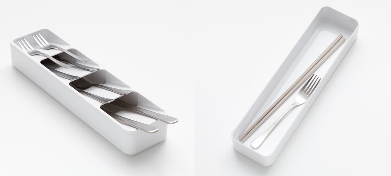 Nitori Organizing Tray Blanc Series Cutlery Tray LL Size