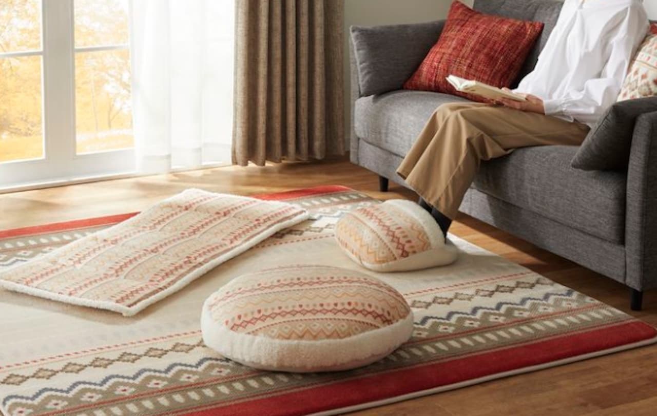 Nitori 2023 model n-warm rugs and living goods 