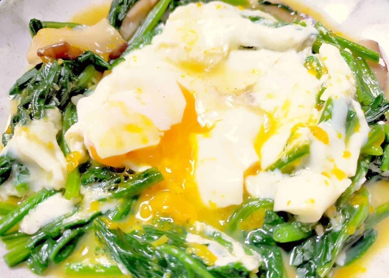 レシピ「卵の落とし煮」