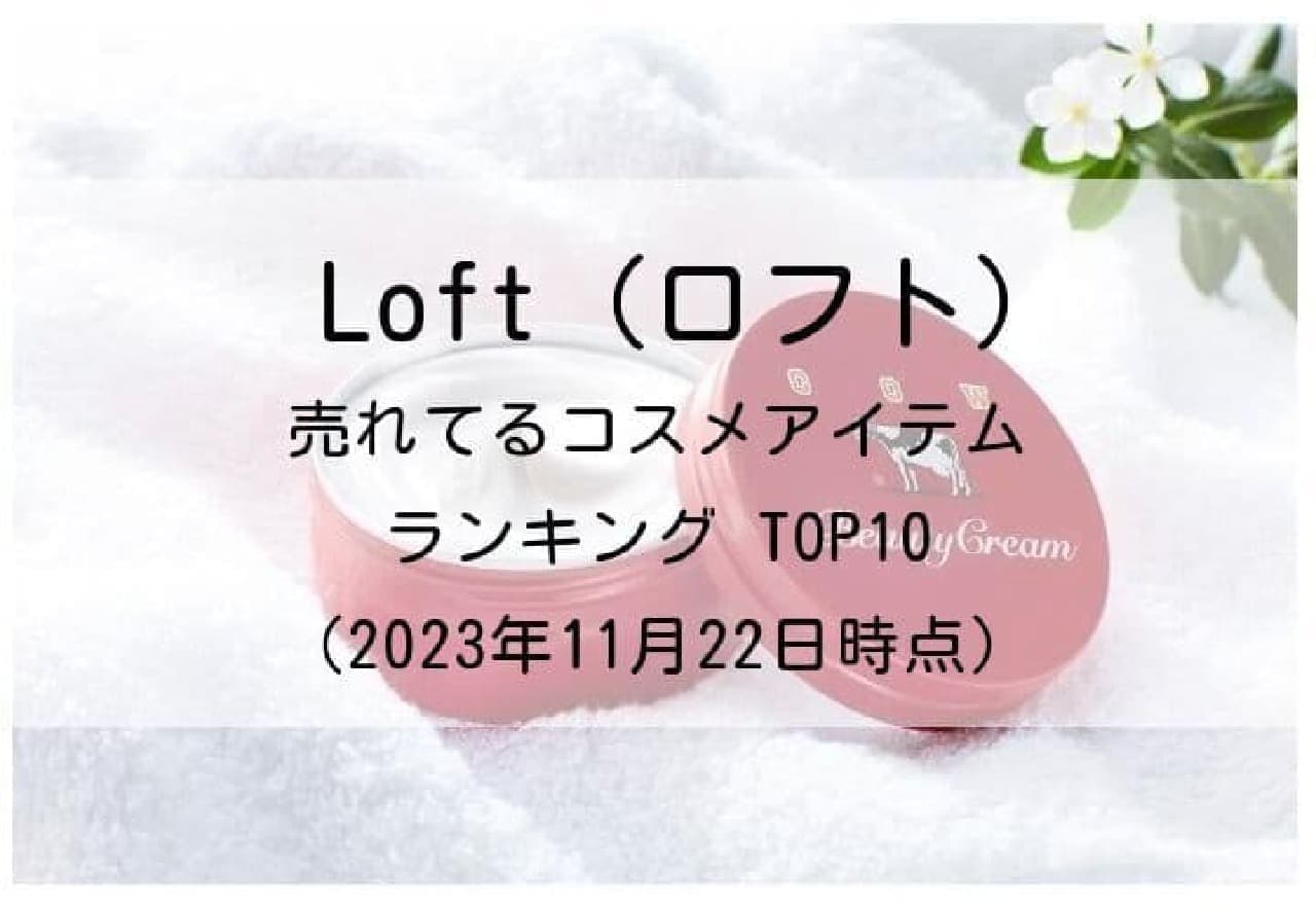 Loft Online Store “Cosmetics & Beauty” Top 10 Popular Items