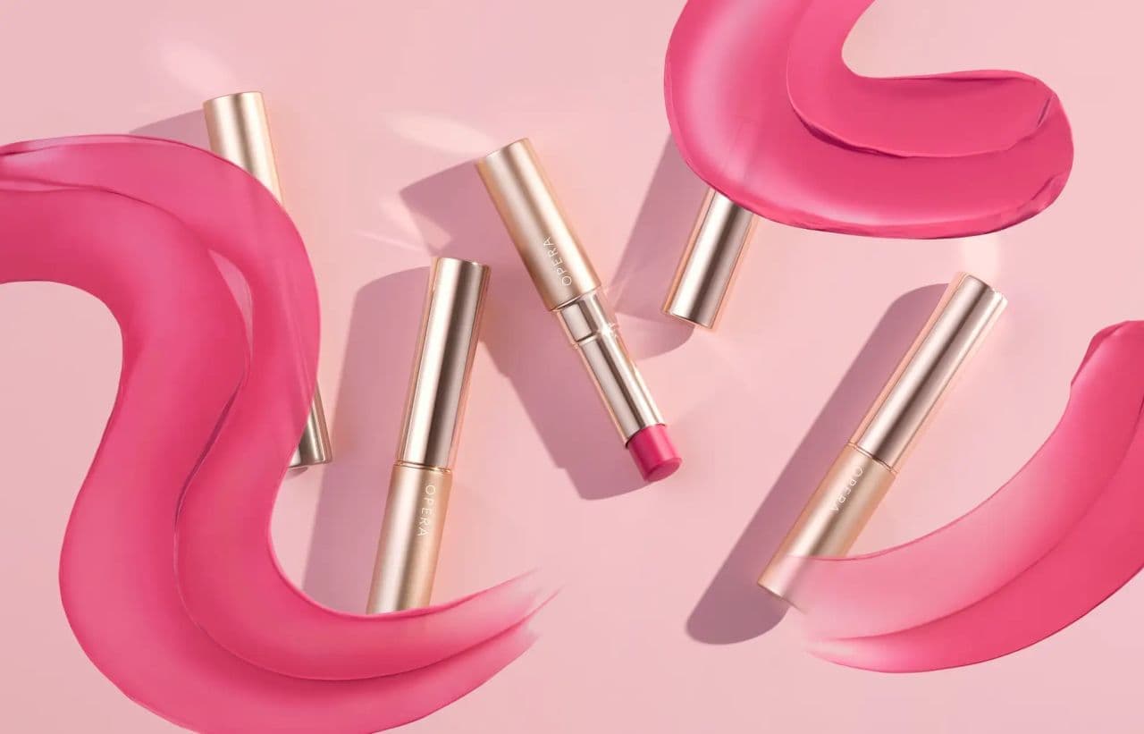 Opera “Sheer Matte Lipstick 101 Spicy Pink”