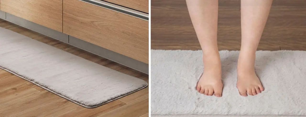 Nitori “Cushion floor mat for kitchen (rabbit)”