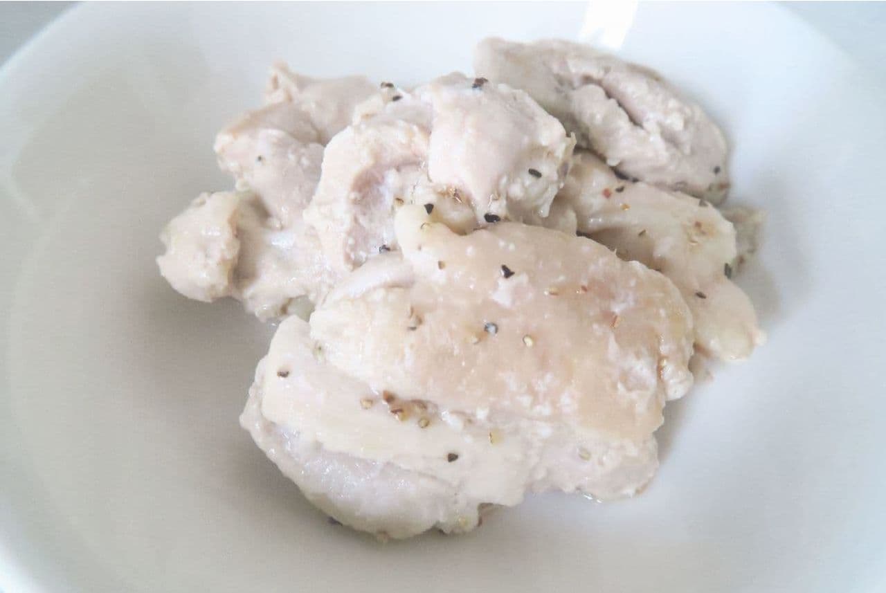 Chicken marinated in salted yogurt