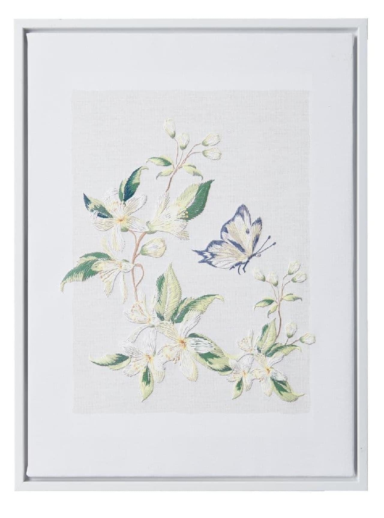 Nitori Art Poster Embroidery Style White (KP021)