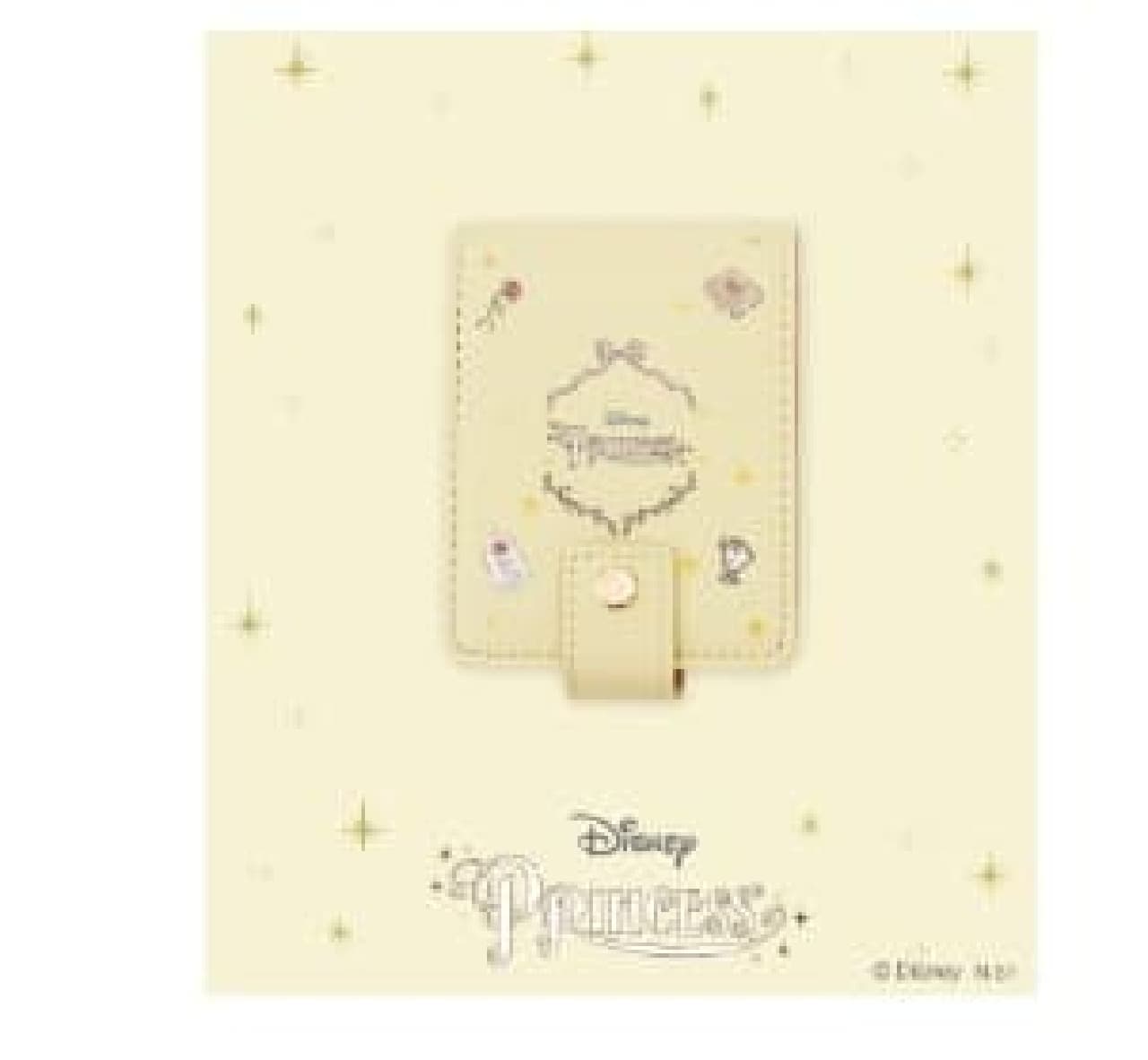 [Disney Princess] Pouch with mirror: S size