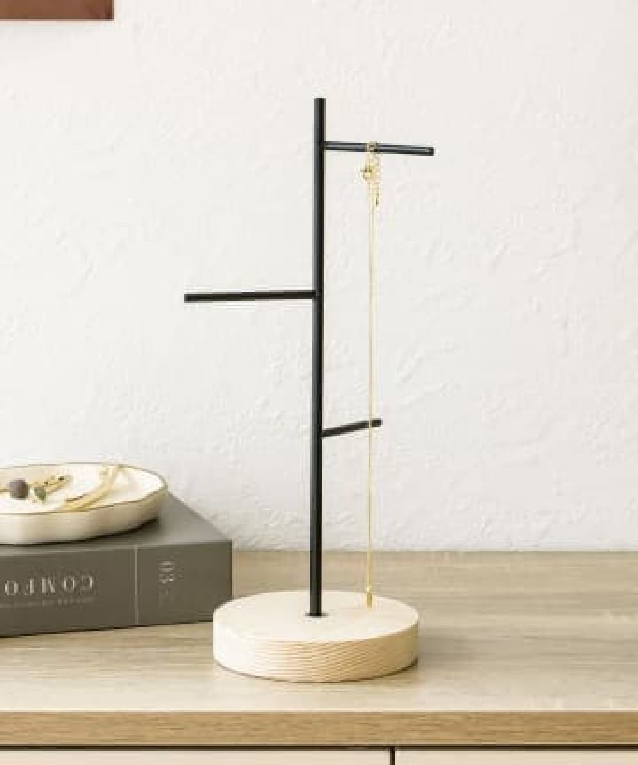 wood accessory stand
