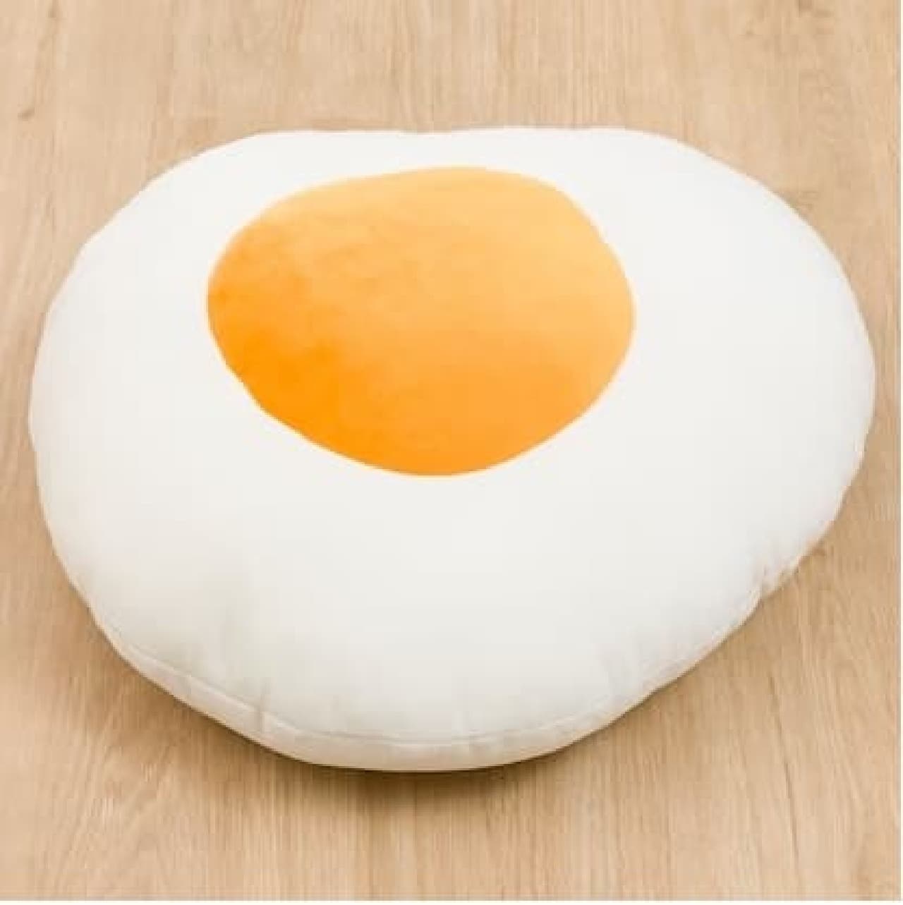 fried egg cushion