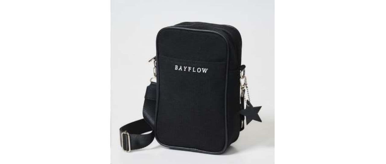 『BAYFLOW ペットボトルがタテに入る! LOGO SHOULDER BAG BOOK BLACK special package』