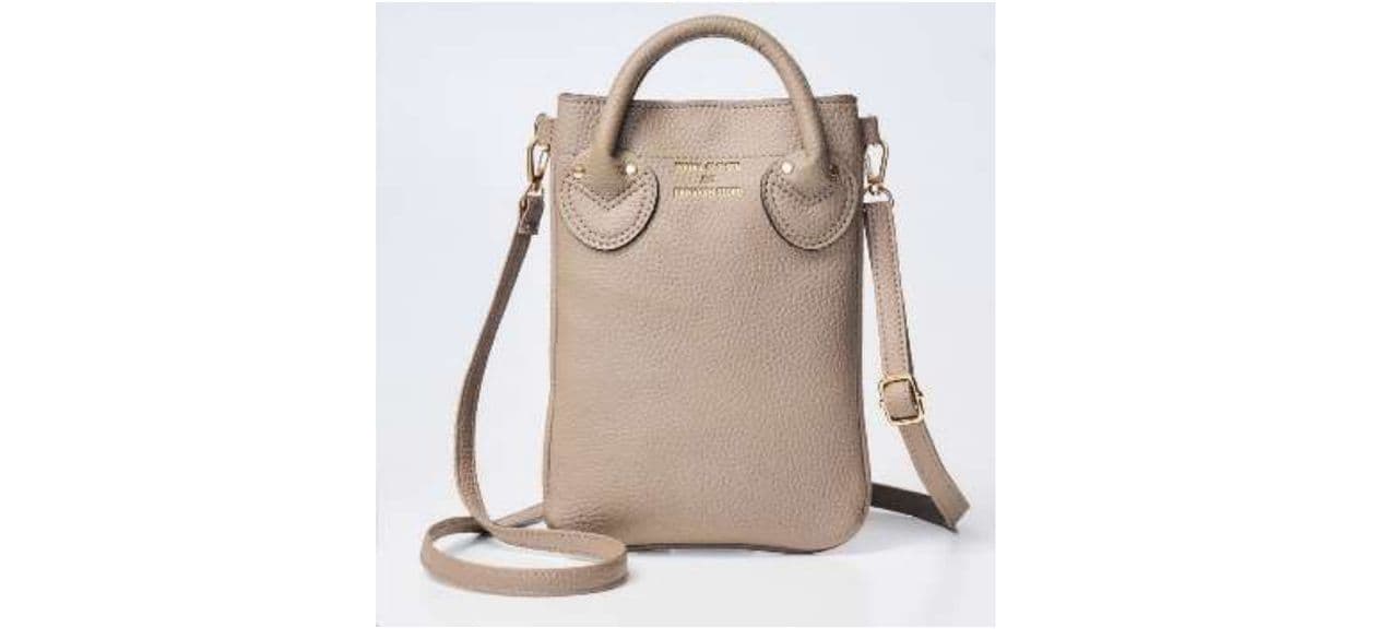 “YOUNG & OLSEN The DRYGOODS STORE Smartphone Shoulder BAGBOOK TAUPE”