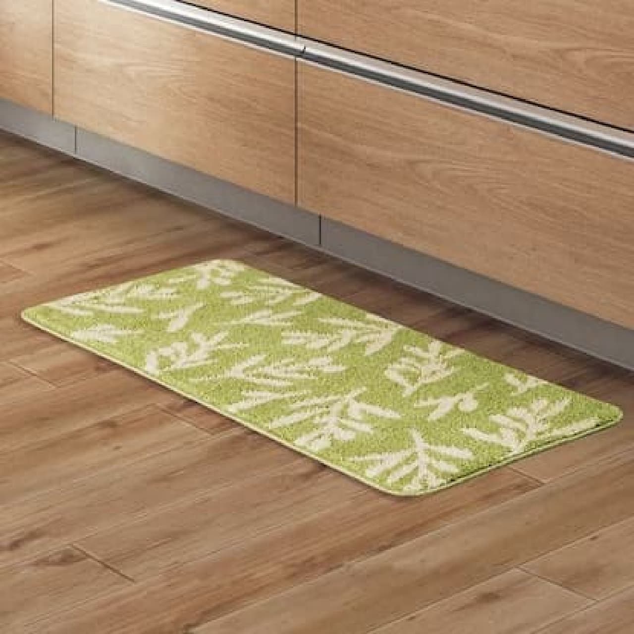 kitchen mat leaf
