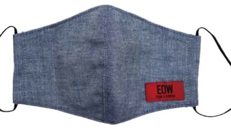 "EDW Mask" that dries easily and is hard to get stuffy from CAINZ --Collaboration with jeans maker "EDWIN"