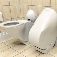 折り畳み式便器「Iota Folding Toilet」 ― 実は日本のユニットバスにぴったり？　