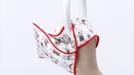 "Very convenient towel handkerchief" for hanging straps that you do not want to touch --Anti-virus processed mittens type
